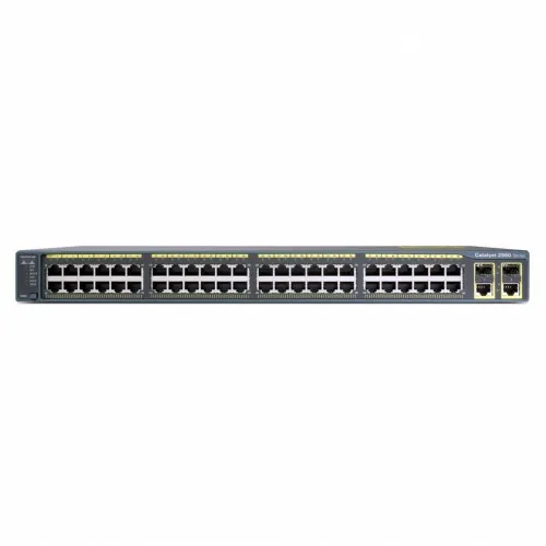 Коммутатор Cisco Catalyst 2960 Plus 48PST-S WS-C2960R+48PST-S (100 Base-TX (100 мбит/с), 2 SFP порта)