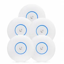 WiFi точка доступа Ubiquiti  UAP-AC-LR-5 10/100/1000BASE-TX белый