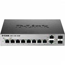 Коммутатор D-link DGS-1100-10/ME/A (1000 Base-TX (1000 мбит/с), 2 SFP порта)