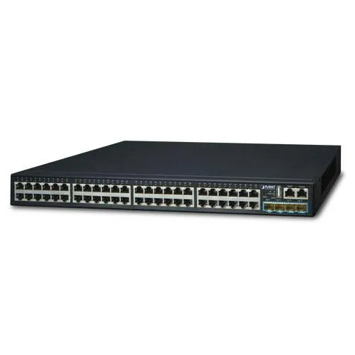Коммутатор Planet SGS-6341-48T4X (1000 Base-TX (1000 мбит/с), 4 SFP порта) Коммутатор Planet SGS-6341-48T4X (1000 Base-TX (1000 мбит/с), 4 SFP порта)
