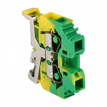 Колодка клеммная самозажимная JXB-S-6 41А земля EKF