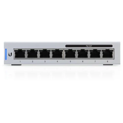 Коммутатор Ubiquiti US-8-60W (1000 Base-TX (1000 мбит/с), Без SFP портов) Коммутатор Ubiquiti US-8-60W (1000 Base-TX (1000 мбит/с), Без SFP портов)