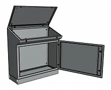 Пульт управления напольный TP8 IP55 (960х800х400)