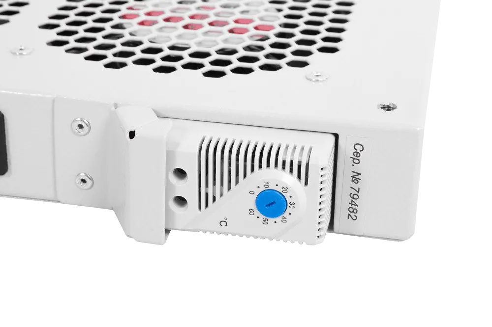 Модуль вентиляторный, 3 вентилятора с терморегулятором