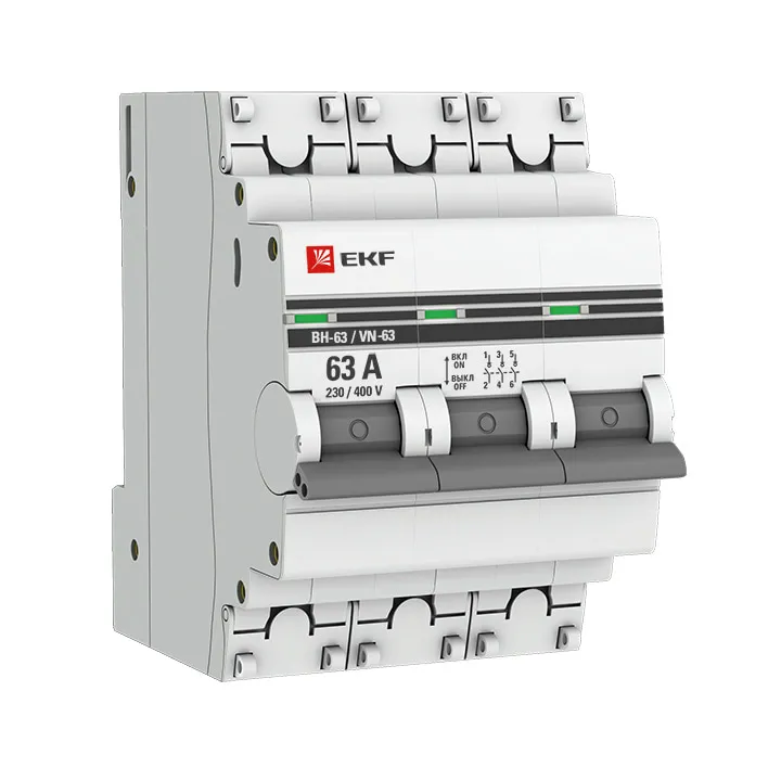 Выкл. нагрузки 3P 40А ВН-63 EKF Выкл. нагрузки 3P 40А ВН-63 EKF
