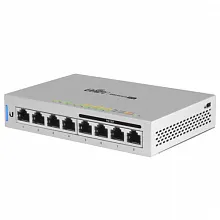Коммутатор Ubiquiti  US-8 (1000 Base-TX (1000 мбит/с), Без SFP портов)