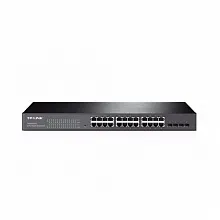 Коммутатор TP-Link T1600G-28TS(TL-SG2424) (1000 Base-TX (1000 мбит/с), 4 SFP порта)