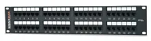 Патч-панель AESP 48458MD-C5E 19" кабель 5e 48 портов 
