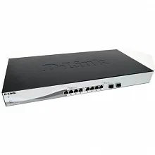 Коммутатор D-link DXS-1210-10TS (10 GBase-T (10000 мбит/с), 2 SFP порта)