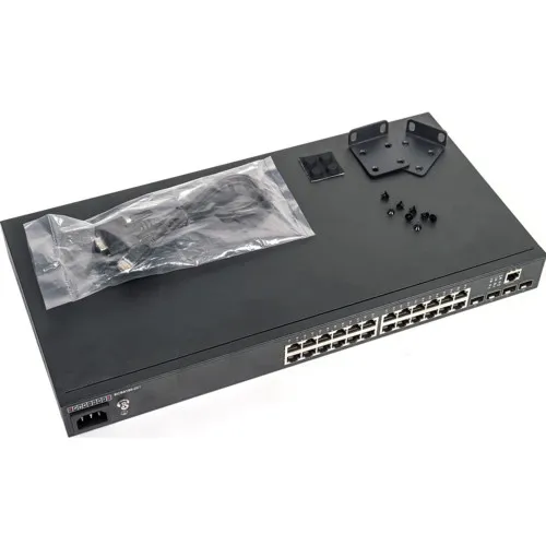 Коммутатор Edge-corE ECS4100-28T (1000 Base-TX (1000 мбит/с), 4 SFP порта) Коммутатор Edge-corE ECS4100-28T (1000 Base-TX (1000 мбит/с), 4 SFP порта)