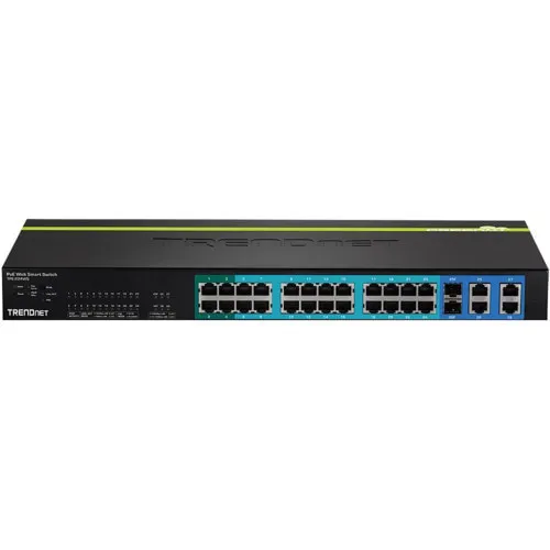 Коммутатор TrendNet TPE-224WS (100 Base-TX (100 мбит/с), 2 SFP порта) Коммутатор TrendNet TPE-224WS (100 Base-TX (100 мбит/с), 2 SFP порта)