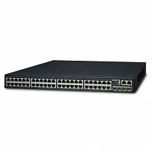 Коммутатор Planet SGS-6341-48T4X (1000 Base-TX (1000 мбит/с), 4 SFP порта)