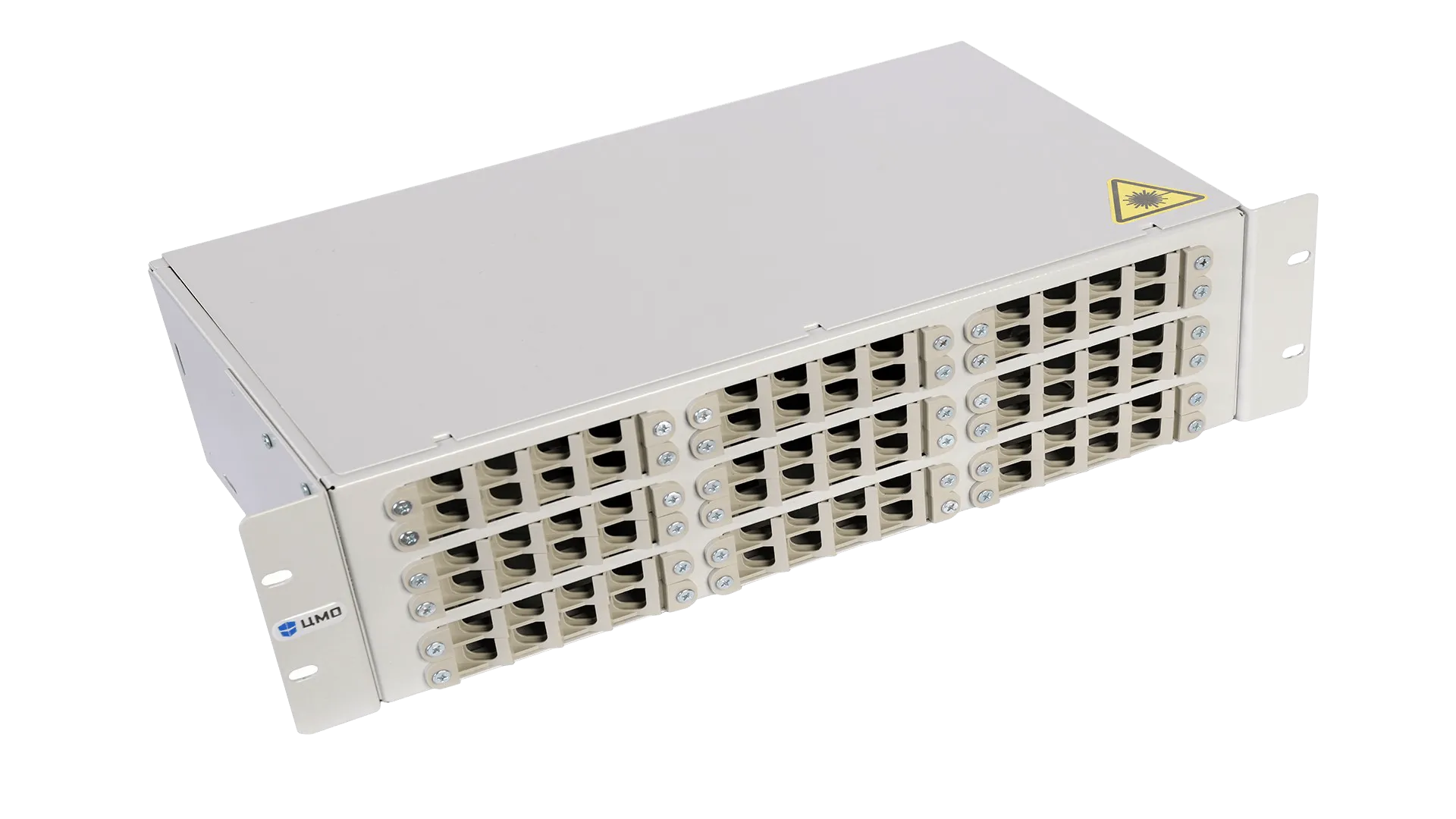 Оптический кросс (бокс) 19", 3U, до 72 портов Оптический кросс (бокс) 19", 3U, до 72 портов