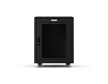 Шкаф телекоммуникационный напольный RUSRACK RSRO-606012/GSBL 19" 12U 600x600x730мм