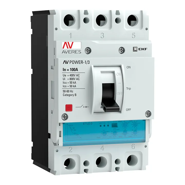 AV POWER-1/3 100А 50kA ETU2.2