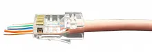 Hyperline PLEZ-8P8C-U-C5-SH-100