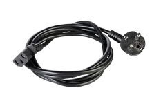 Шнур питания с заземлением IEC 60320 C13/Schuko, 10 А / 250 В (3 × 1,0), длина 5 м