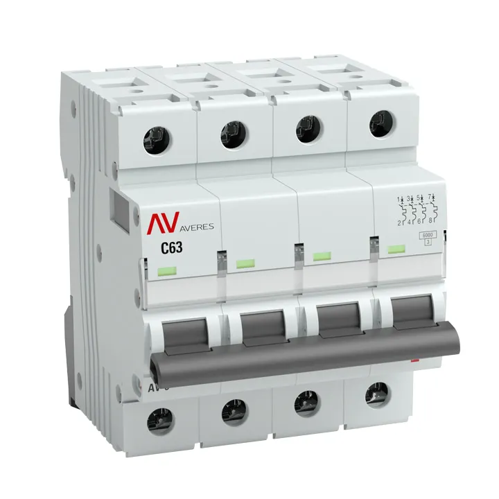 AV-6 DC 4P 20A (C) 6kA EKF AVERES