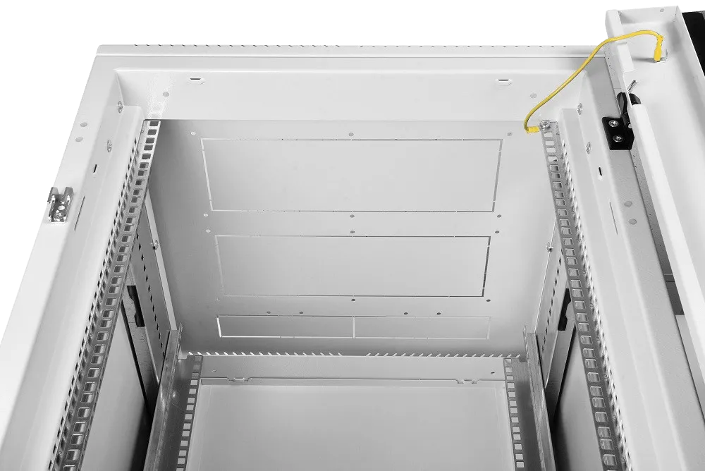 .Шкаф телекоммуникационный напольный 38U (600 × 600) дверь стекло, цвет чёрный
