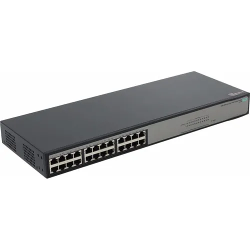 Коммутатор HPE 1420 24G JG708B (1000 Base-TX (1000 мбит/с), Без SFP портов)