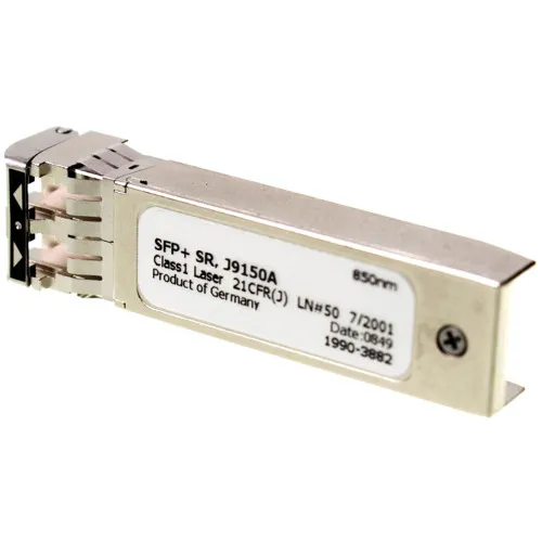 Модуль HPE J9150D (SFP+ модуль) Модуль HPE J9150D (SFP+ модуль)