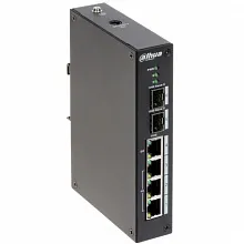 Коммутатор Dahua DH-PFS4206-4P-96 (1000 Base-TX (1000 мбит/с), 2 SFP порта)