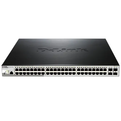 Коммутатор D-link DGS-1210-52MP/ME/B1A (1000 Base-TX (1000 мбит/с), Без SFP портов)
