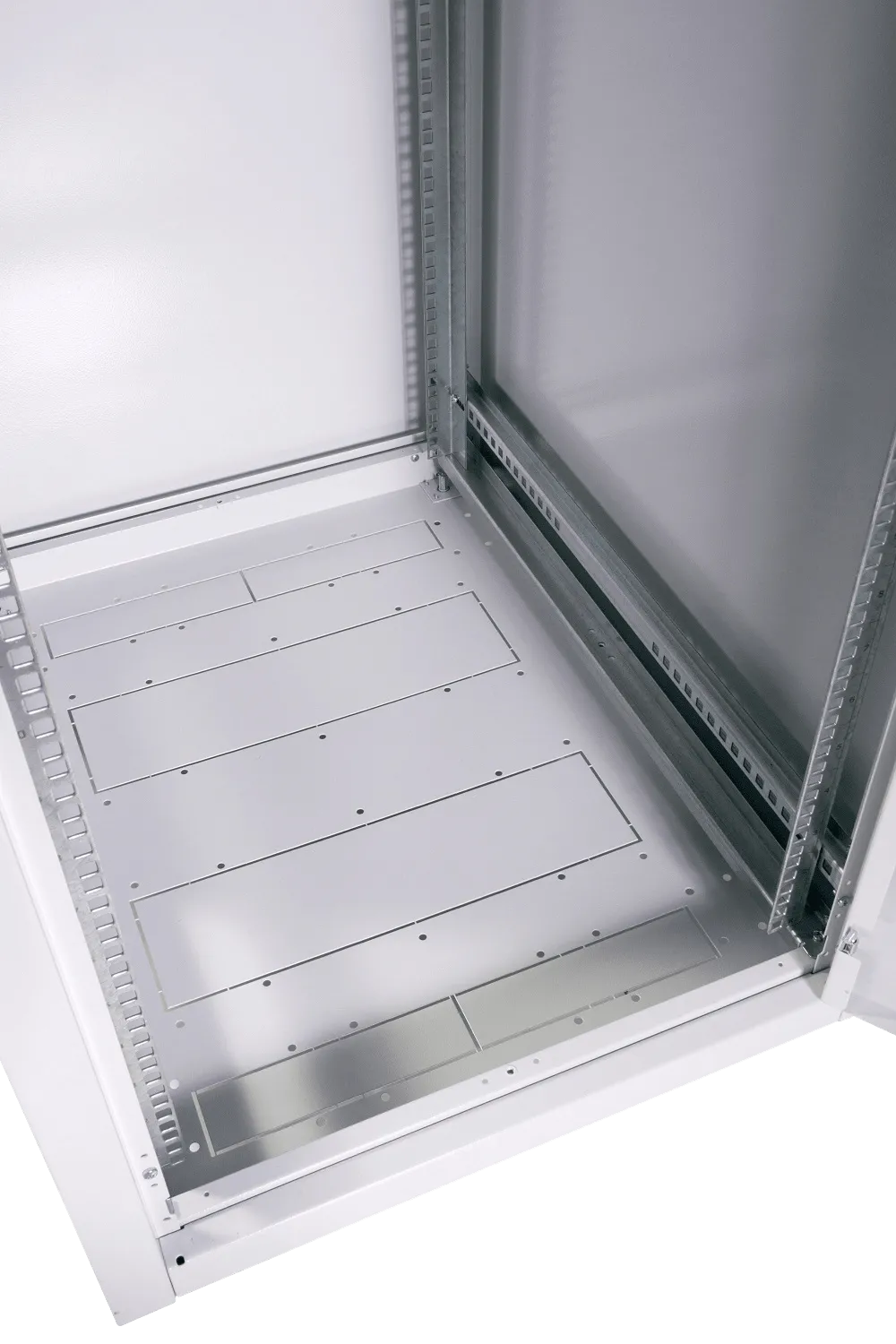 Шкаф телекоммуникационный напольный ЭКОНОМ 18U (600 × 800) дверь стекло, дверь металл