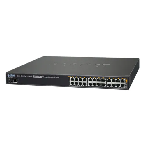 Аксессуар для сетевого оборудования Planet HPOE-1200G (PoE-инжектор)