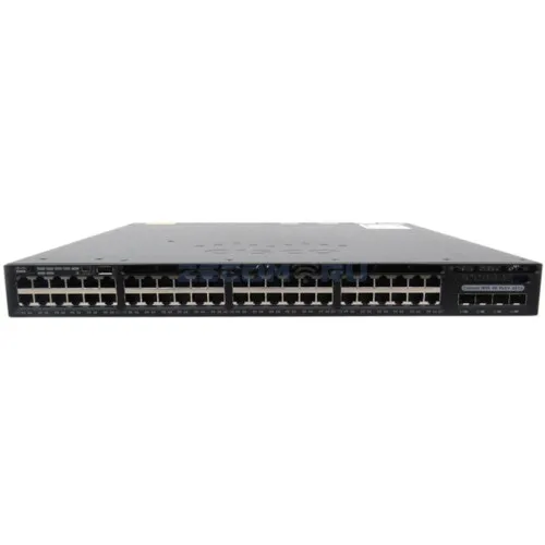Коммутатор Cisco Catalyst WS-C3650-48FD-L (1000 Base-TX (1000 мбит/с), 2 SFP порта)