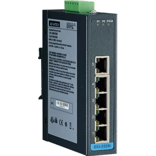 Коммутатор ADVANTECH EKI-2525I-BE (100 Base-TX (100 мбит/с), Без SFP портов) Коммутатор ADVANTECH EKI-2525I-BE (100 Base-TX (100 мбит/с), Без SFP портов)
