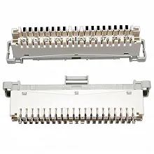 Плинт размыкаемый Cabeus DM-10P 19" на 10 пар, маркировка 0-9