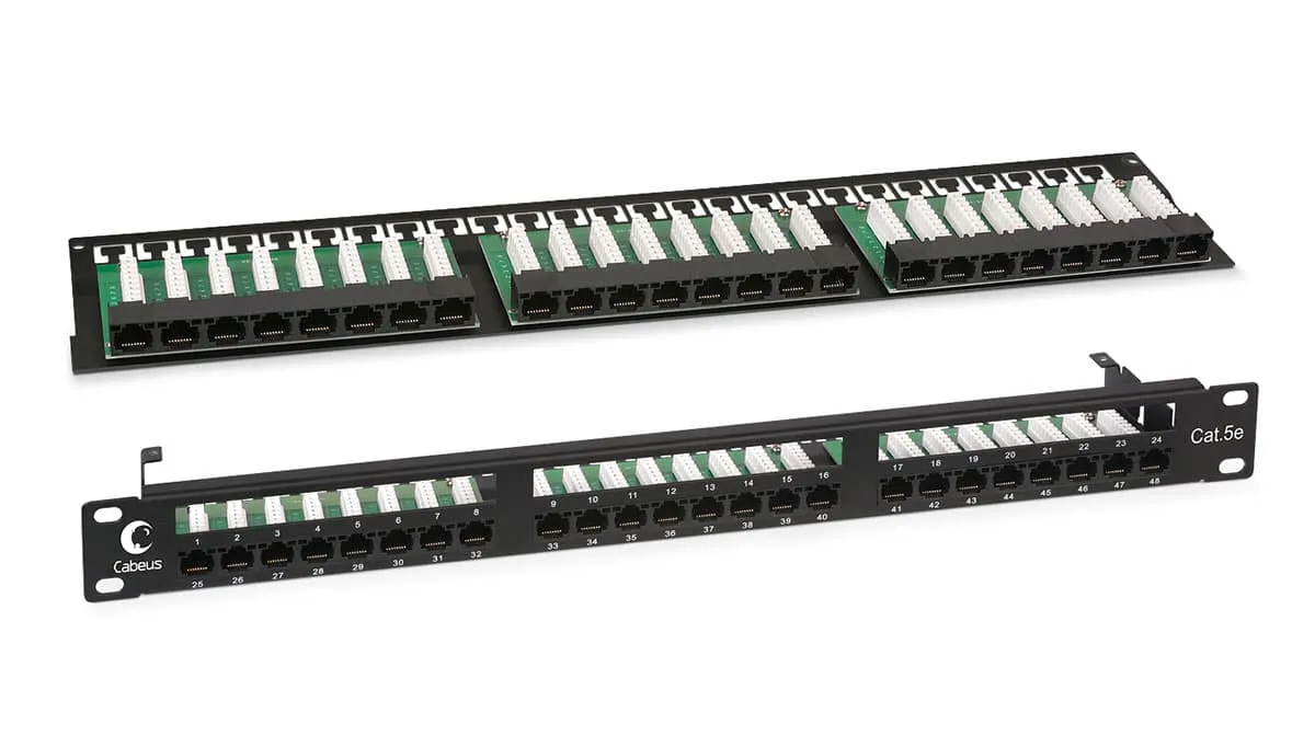 Cabeus PLHD-48-Cat.5e-Krone IDC-1U