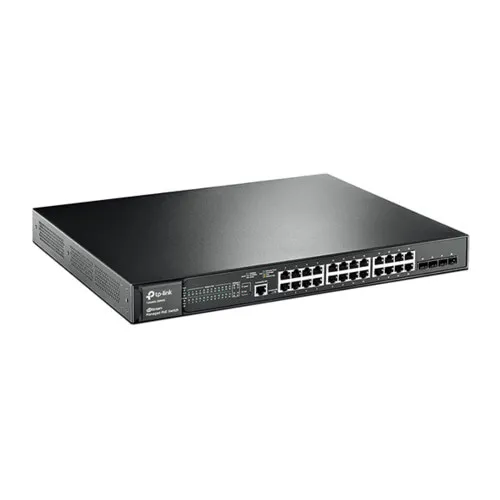 Коммутатор TP-Link T2600G-28MPS (1000 Base-TX (1000 мбит/с), 4 SFP порта)