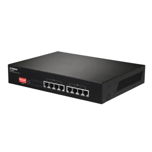 Коммутатор Edimax ES-1008PH V2 ES-1008PHV2 (100 Base-TX (100 мбит/с), Без SFP портов)