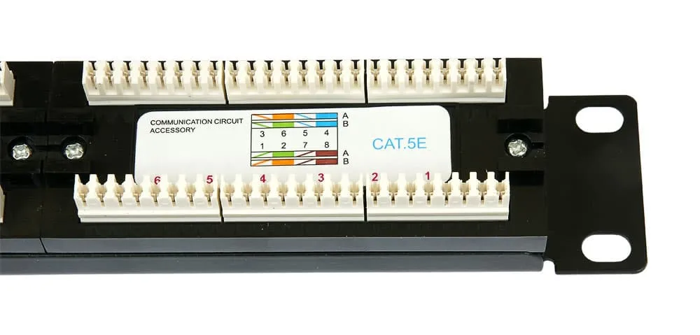 Cabeus PL-24-Cat.5e-Dual IDC