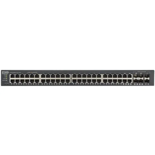 Коммутатор Zyxel GS1920-24HPv2 GS192024HPV2-EU0101F (1000 Base-TX (1000 мбит/с), 4 SFP порта)