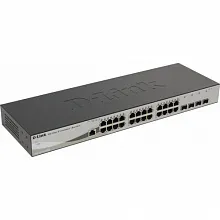 Коммутатор D-link DGS-1210-28/ME/A2A (1000 Base-TX (1000 мбит/с), 4 SFP порта)