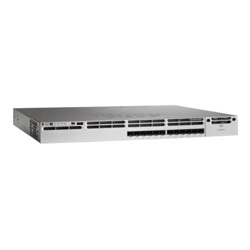 Коммутатор Cisco Catalyst 3850 12XS-E WS-C3850-12XS-E (Без LAN портов, 12 SFP портов)