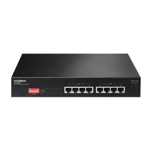Коммутатор Edimax GS-1008P V2 GS-1008PV2 (100 Base-TX (100 мбит/с), Без SFP портов)