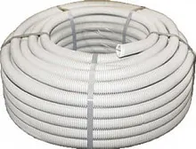 Труба гофр. ПВХ Plast с зондом d32мм (25м.) EKF