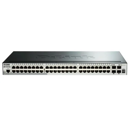 Коммутатор D-link DGS-1510-52X/A2A PROJ (1000 Base-TX (1000 мбит/с), Без SFP портов)