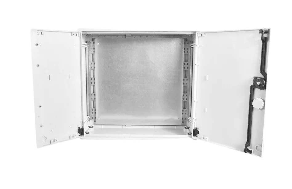 Электротехнический шкаф полиэстеровый IP44 (В600*Ш600*Г250) EP с двумя дверьми Электротехнический шкаф полиэстеровый IP44 (В600*Ш600*Г250) EP с двумя дверьми