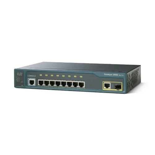 Коммутатор Cisco Catalyst C2960 WS-C2960-8TC-L (100 Base-TX (100 мбит/с)) Коммутатор Cisco Catalyst C2960 WS-C2960-8TC-L (100 Base-TX (100 мбит/с))