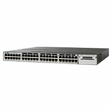 Коммутатор Cisco Catalyst 3750X WS-C3750X-48PF-L (1000 Base-TX (1000 мбит/с), Без SFP портов)