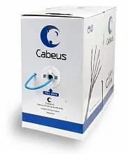 Cabeus UTP-4P-Cat.5e-SOLID-BL
