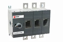 Рубильник  160A 3P без рукоятки управления TwinBlock EKF