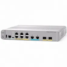 Коммутатор Cisco Catalyst 3560-CX 8PT-S WS-C3560CX-8PT-S (1000 Base-TX (1000 мбит/с), 2 SFP порта)