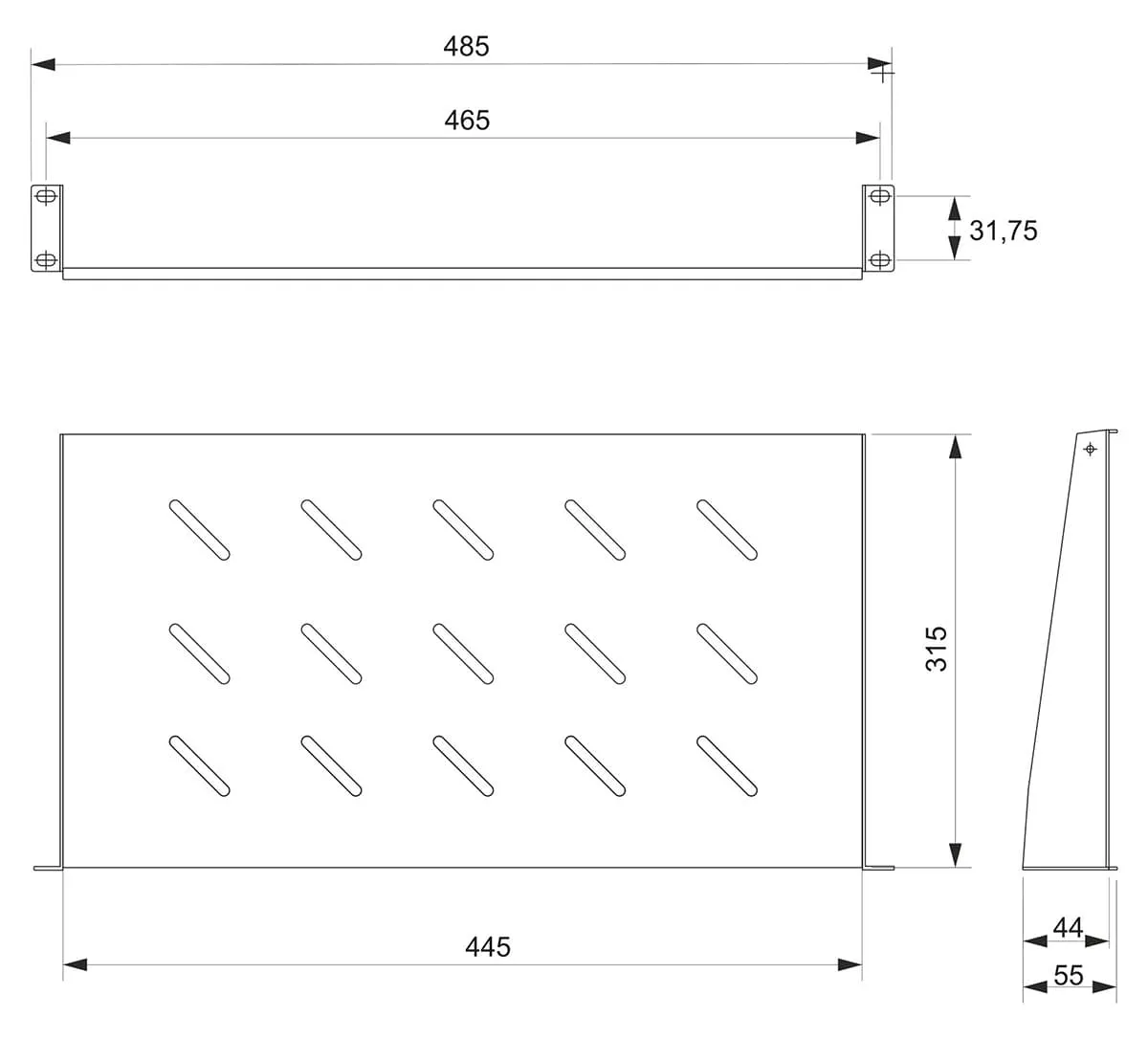 Cabeus SH-J017-1U-315