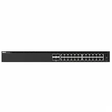 Коммутатор Dell EMC Networking N1124T-ON 210-AJIS (100 Base-TX (100 мбит/с), 4 SFP порта)